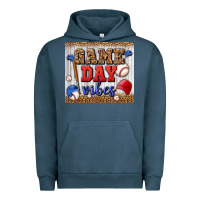 Pigment Midnight Navy game day vibes tumbler Urban Hoodie - BundleAndBundleShop