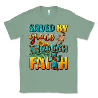 Sage saved by grace through faith Classic Tee - NancyCooperArtShop