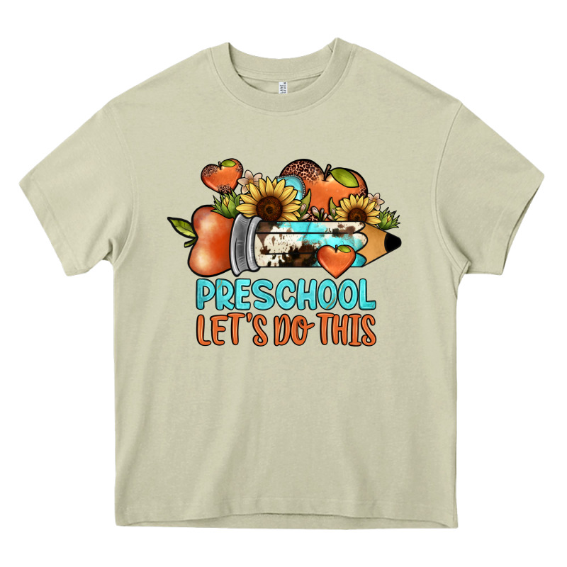 Preschool Let's Do This Heavy Core Tee by JahusDesignShop | Teevron