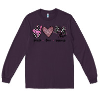 Plum peace love racing Long Sleeve Tee - JahusDesignShop