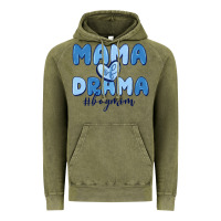 Mama Of Drama Boy Mom Vintage Hoodie | Teevron