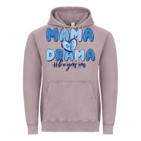 Vintage Zinc mama of drama boy mom Vintage Hoodie - MaliasSmallBusiness