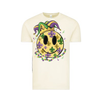 Vintage Arctic smiley face mardi gras Vintage Tee - MaliasSmallBusiness