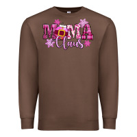 Chestnut mama claus pink christmas Premium Sweatshirt - CowGirlArtShop
