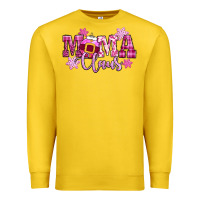 Lemon mama claus pink christmas Premium Sweatshirt - CowGirlArtShop