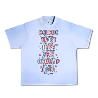Grape Ice believe like mary trust like joseph valentine s da Urban Heavy Tee - MaliasSmallBusiness