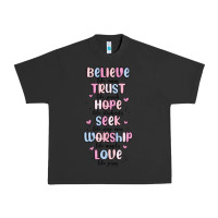 Pigment Black believe like mary trust like joseph valentine s da Urban Heavy Tee - MaliasSmallBusiness