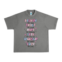 Tornado believe like mary trust like joseph valentine s da Urban Heavy Tee - MaliasSmallBusiness