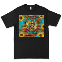 Black i hate everyone but coffee helps western skeleton coffee sunflowers Premium Tee - Artiststas