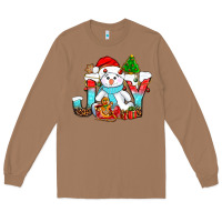 Toasted Coconut joy christmas with snowman bbs Long Sleeve Tee - BundleAndBundleShop