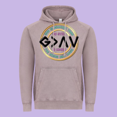 Be Still And Know Vintage Hoodie Designed By Maliassmallbusiness