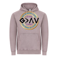 Vintage Zinc be still and know Vintage Hoodie - MaliasSmallBusiness