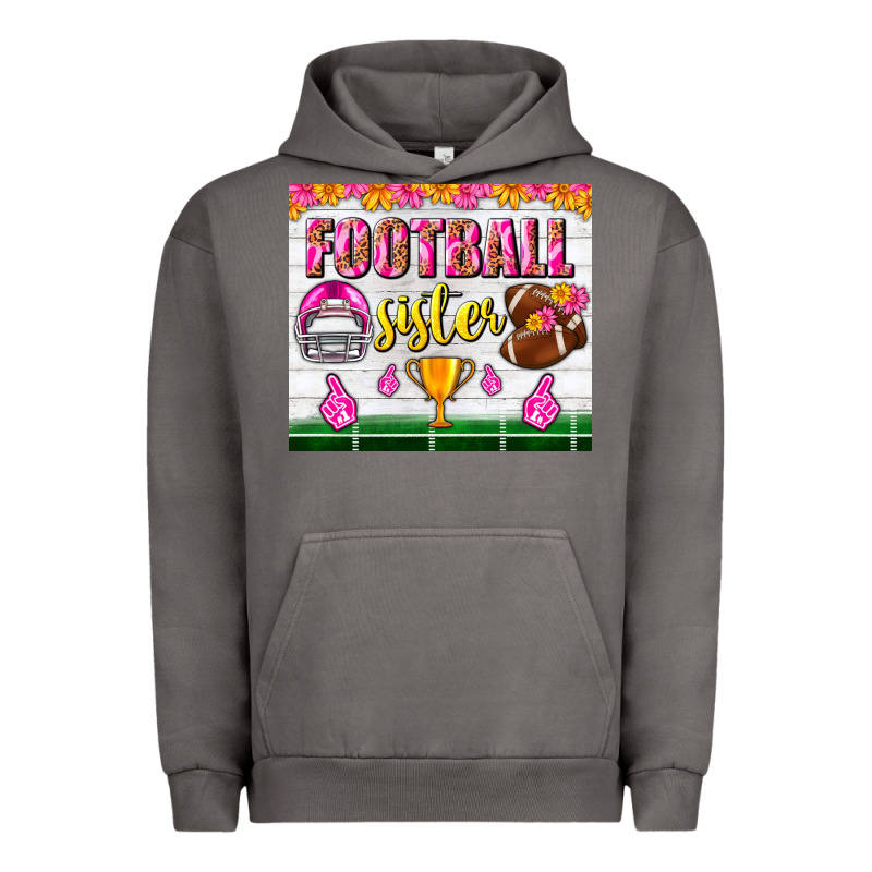 Football Sister Tumbler Urban Hoodie by BundleAndBundleShop | Teevron