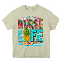 Mossy nurse life summer Heavy Core Tee - AdoDesignShop