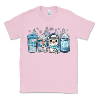 Bubblegum Pink winter coffee Classic Tee - JahusDesignShop
