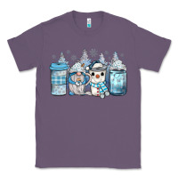 Lavender winter coffee Classic Tee - JahusDesignShop