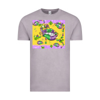 Vintage Zinc mardi gras lips Vintage Tee - MaliasSmallBusiness