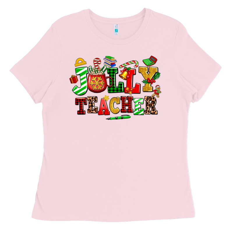 Jolly Teacher Ladies Tee by AdoDesignShop | Teevron