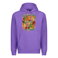 Purple if you dont like fall you can leaf me alone Premium Hoodie - CowGirlArtShop