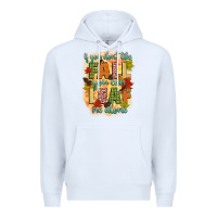 White if you dont like fall you can leaf me alone Premium Hoodie - CowGirlArtShop