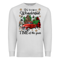 Dove Grey its the most wonderful time of the year Premium Sweatshirt - CowGirlArtShop