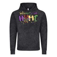Vintage Black welcome to our home Vintage Hoodie - MaliasSmallBusiness