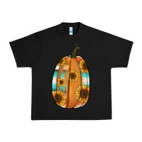 Black Serape sunflower pumpkin Urban Heavy Tee - NancyCooperArtShop