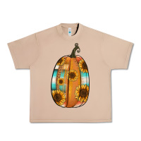 Burro Serape sunflower pumpkin Urban Heavy Tee - NancyCooperArtShop