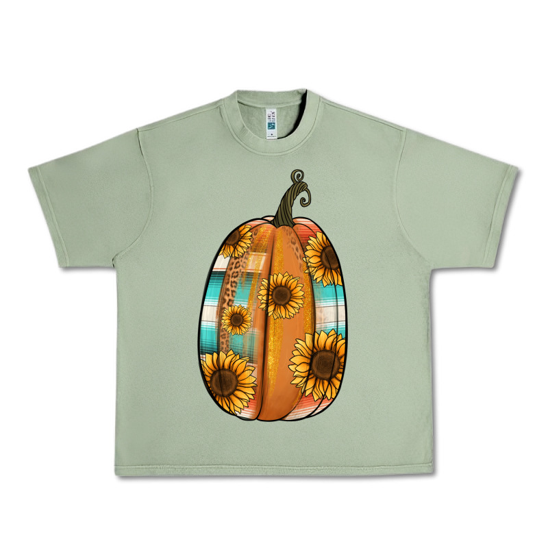 Serape Sunflower Pumpkin Urban Heavy Tee by NancyCooperArtShop | Teevron