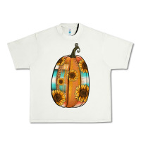 Pistachio Serape sunflower pumpkin Urban Heavy Tee - NancyCooperArtShop