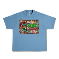 Pebble Blue merry christmas western boots Urban Heavy Tee - AdoDesignShop