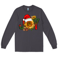 Smoke joy christmas with sunflower bbs Long Sleeve Tee - BundleAndBundleShop