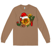 Toasted Coconut joy christmas with sunflower bbs Long Sleeve Tee - BundleAndBundleShop