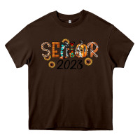 Chocolate Brown senior 2023 fall Heavy Core Tee - JahusDesignShop
