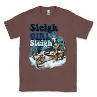 Chestnut sleigh girl sleigh skeleton Classic Tee - NancyCooperArtShop