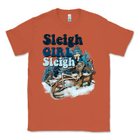 Copper sleigh girl sleigh skeleton Classic Tee - NancyCooperArtShop