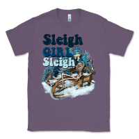 Lavender sleigh girl sleigh skeleton Classic Tee - NancyCooperArtShop