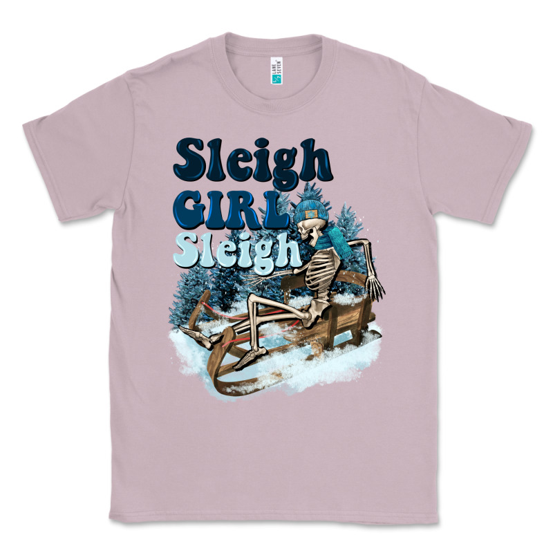 Sleigh Girl Sleigh Skeleton Classic Tee by NancyCooperArtShop | Teevron