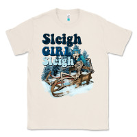 Natural sleigh girl sleigh skeleton Classic Tee - NancyCooperArtShop