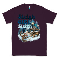 Plum sleigh girl sleigh skeleton Classic Tee - NancyCooperArtShop