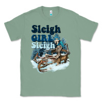 Sage sleigh girl sleigh skeleton Classic Tee - NancyCooperArtShop