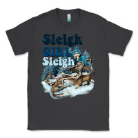 Smoke sleigh girl sleigh skeleton Classic Tee - NancyCooperArtShop