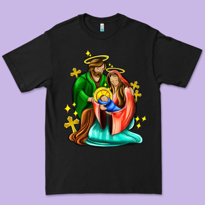 Oh Holy Night  With Cross Ado Premium Tee Designed By Adodesignshop