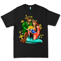 Black oh holy night  with cross ado Premium Tee - AdoDesignShop