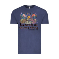 Vintage Denim his mercies are new every morning Vintage Tee - MaliasSmallBusiness