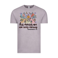 Vintage Zinc his mercies are new every morning Vintage Tee - MaliasSmallBusiness