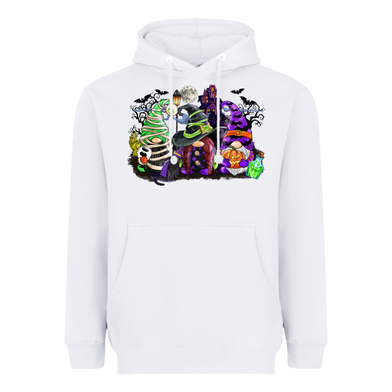 Halloween Gnome Heavyweight Hoodie by CowGirlArtShop | Teevron