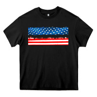Black usa ice cream and popsicles Heavy Core Tee - AdoDesignShop