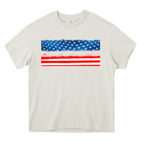 Cream usa ice cream and popsicles Heavy Core Tee - AdoDesignShop