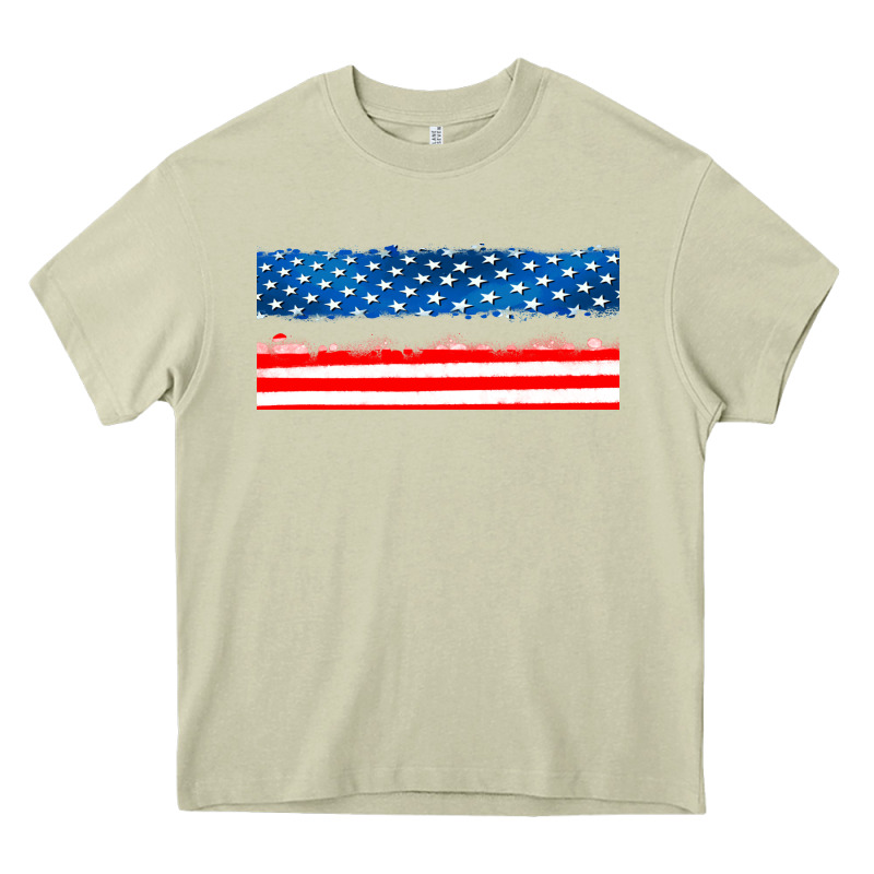 Usa Ice Cream And Popsicles Heavy Core Tee by AdoDesignShop | Teevron